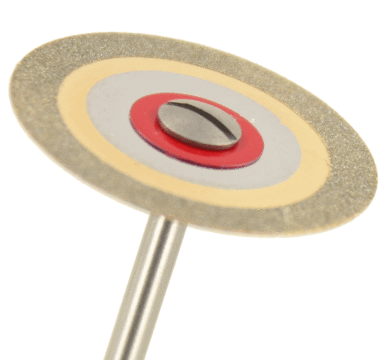 ZD-Diamantscheibe (0.17 mm) Körnung: Rot (fein, 1 Packung á 1 Stück)