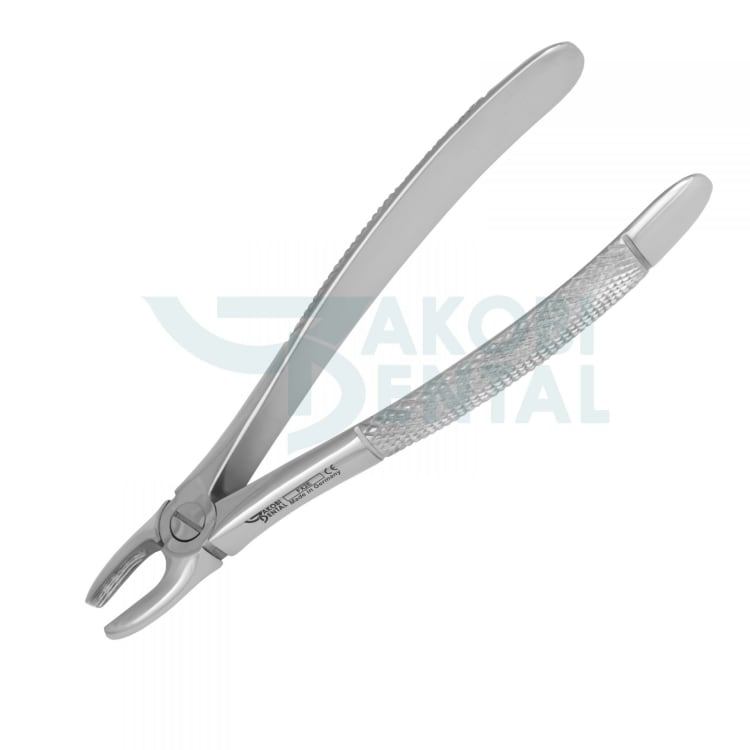 Extracting Forceps # 2, english pattern, non-slip beaks, Satin Finish Design, stainless steel