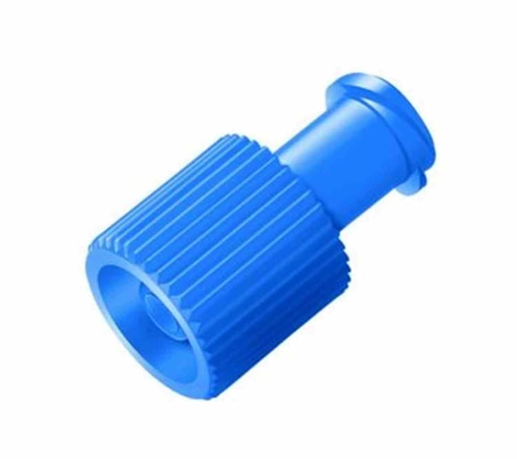 Verschlusskonus Combi blau Lock 100St