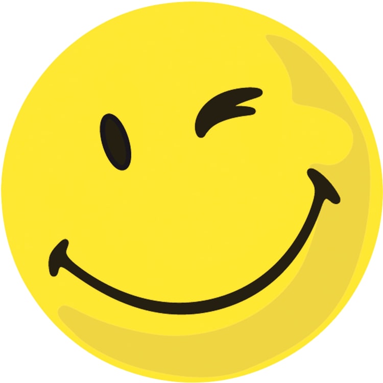 FRANKEN moderation card symbol positive 95 100 pieces yellow