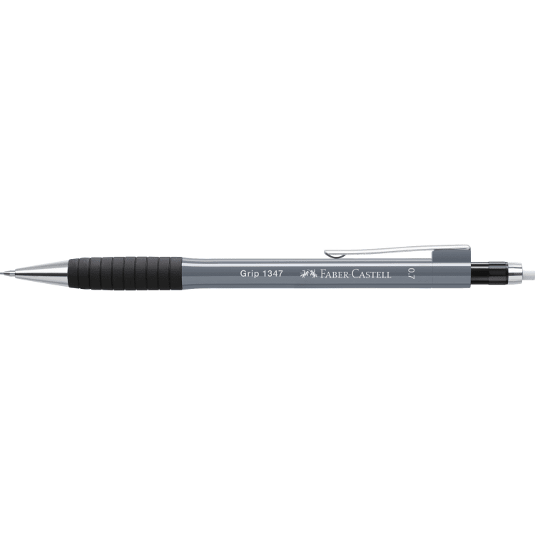 Faber-Castell mechanical pencil GRIP 0.7 mm stone grey