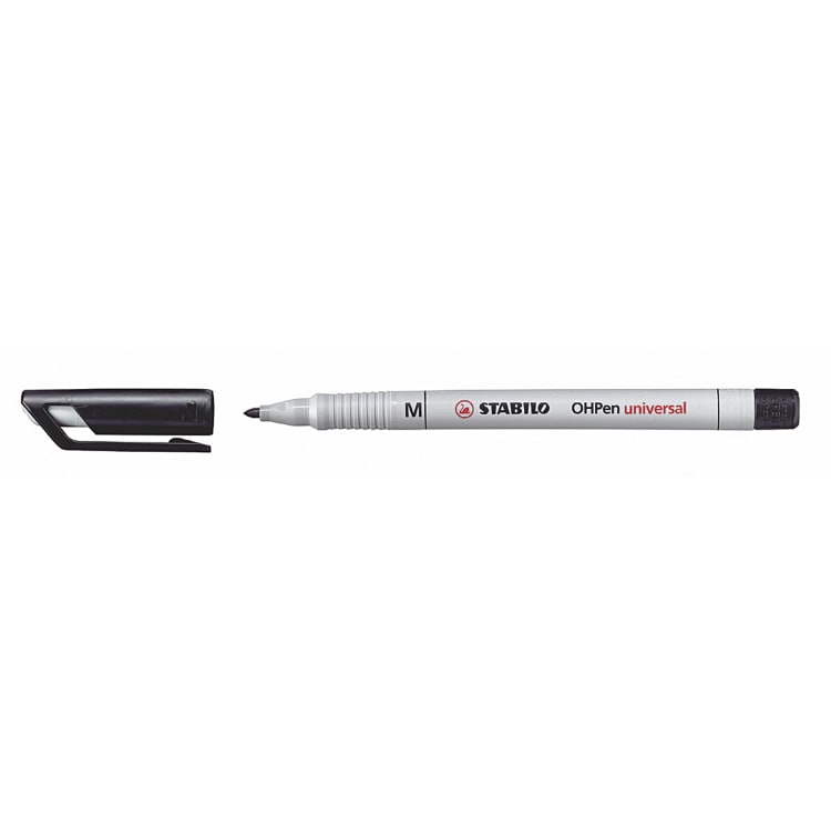 Stabilo OHP marker OHPen M 1 mm non-permanent black
