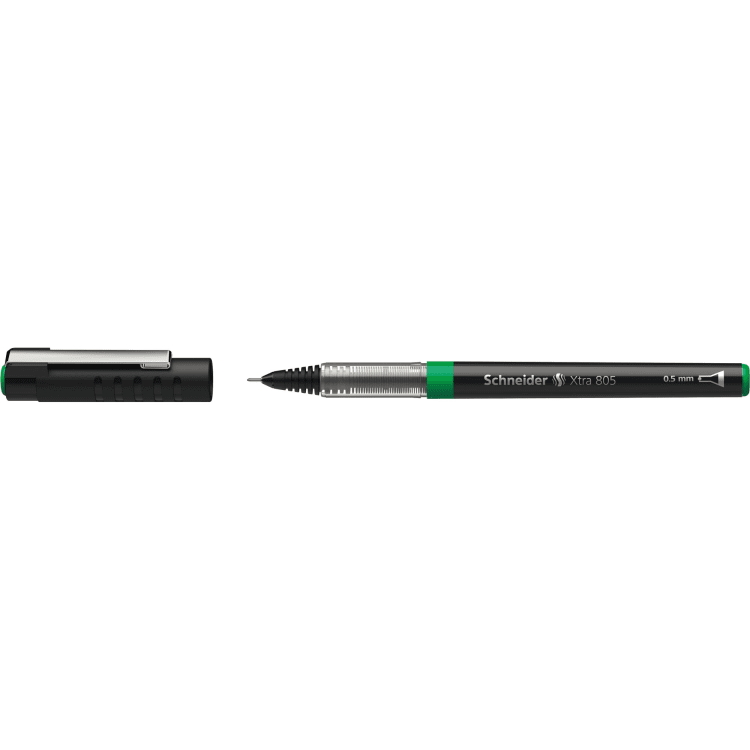 Schneider rollerball pen XTRA 805 M 0.5 mm capped green
