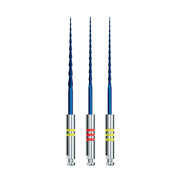 Endostar E3 Azure Small, roterende vijlen, 20/06, 25/04, 20/04, 21 mm, 3 pcs