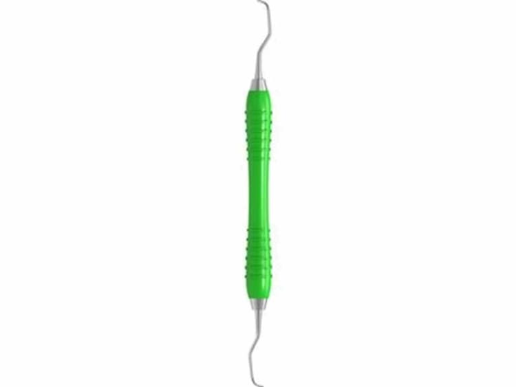 Carl Martin COLORI Curette GRACEY Standard Shape 5-6 Green