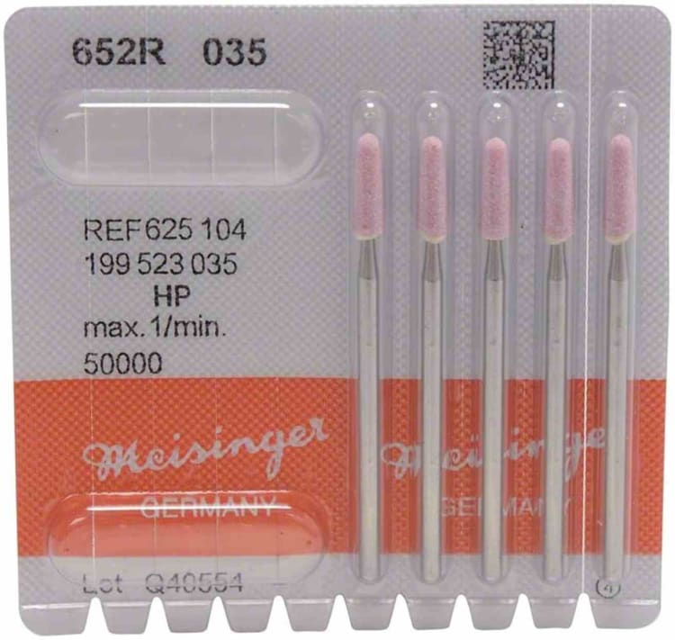 Schleifkörper rosa 652R 035 Hst 5St
