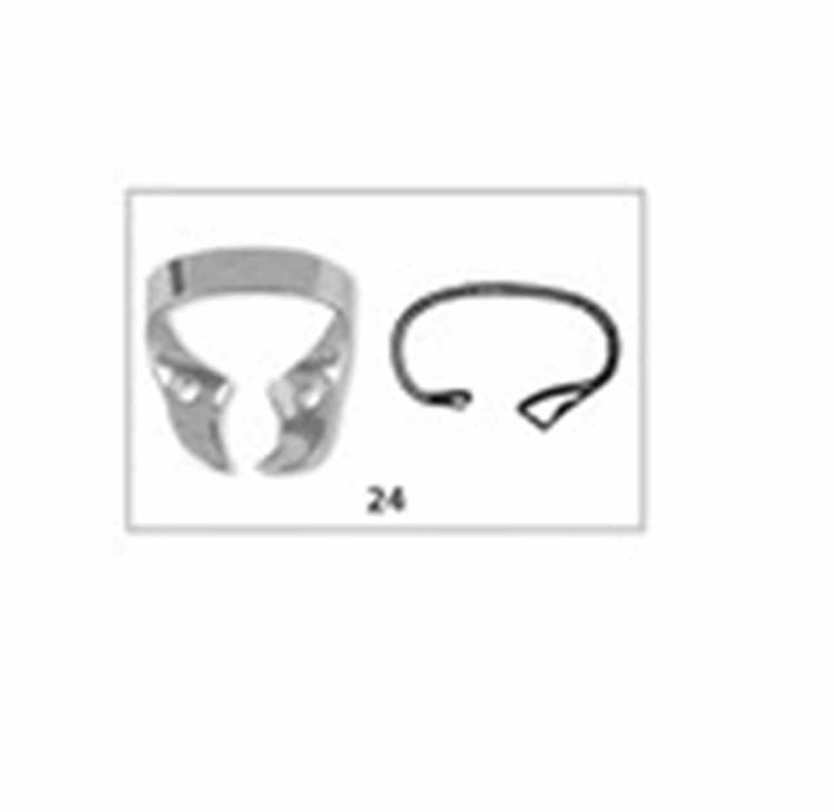 Hager & Werken Pasrubber Damklem (24 stuks)
