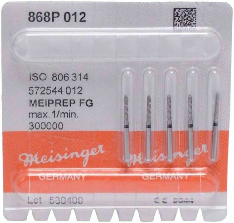 Diamant FG 868 P 012 MEIPREP 5St
