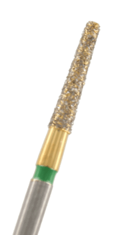 ZD-Diamant konisch Kante rund Körnung: Grün (grob, 1 Packung á 5 Stück)