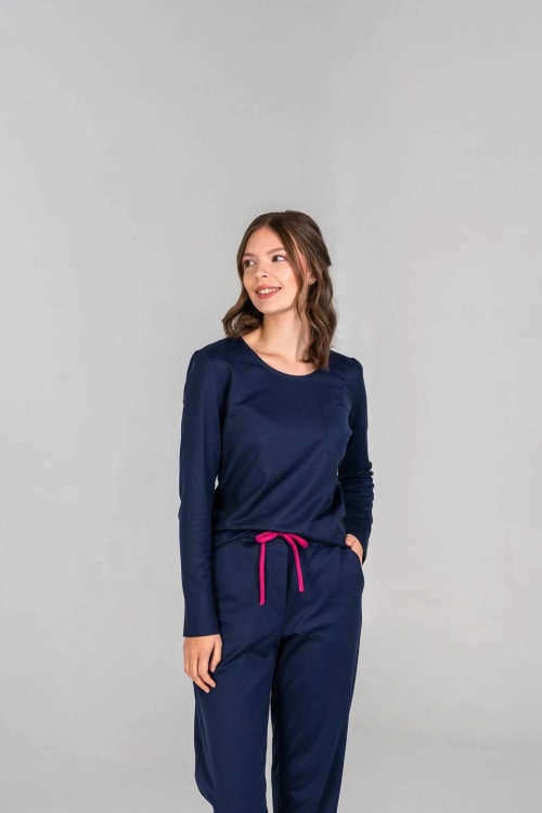 Van Laack Longsleeve MWW-S4 Midnight L