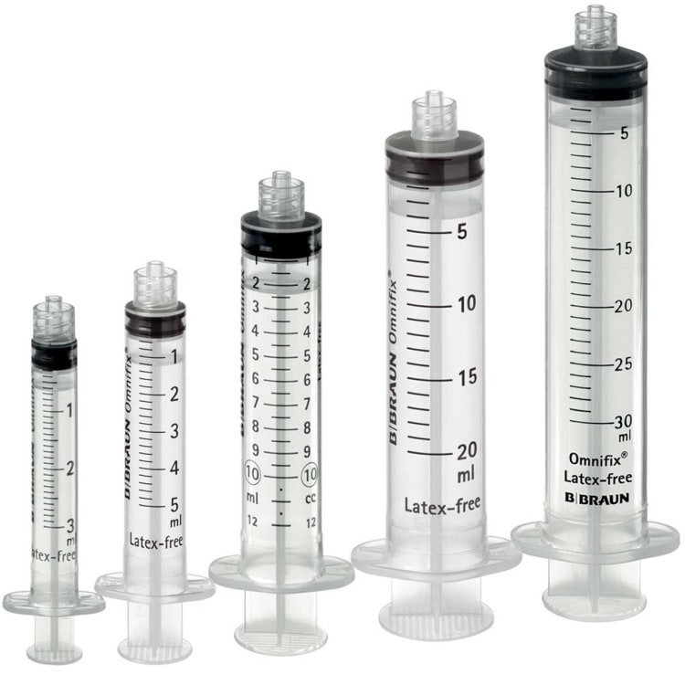 Omnifix Luer-Lock-Spritze 5ml 100St