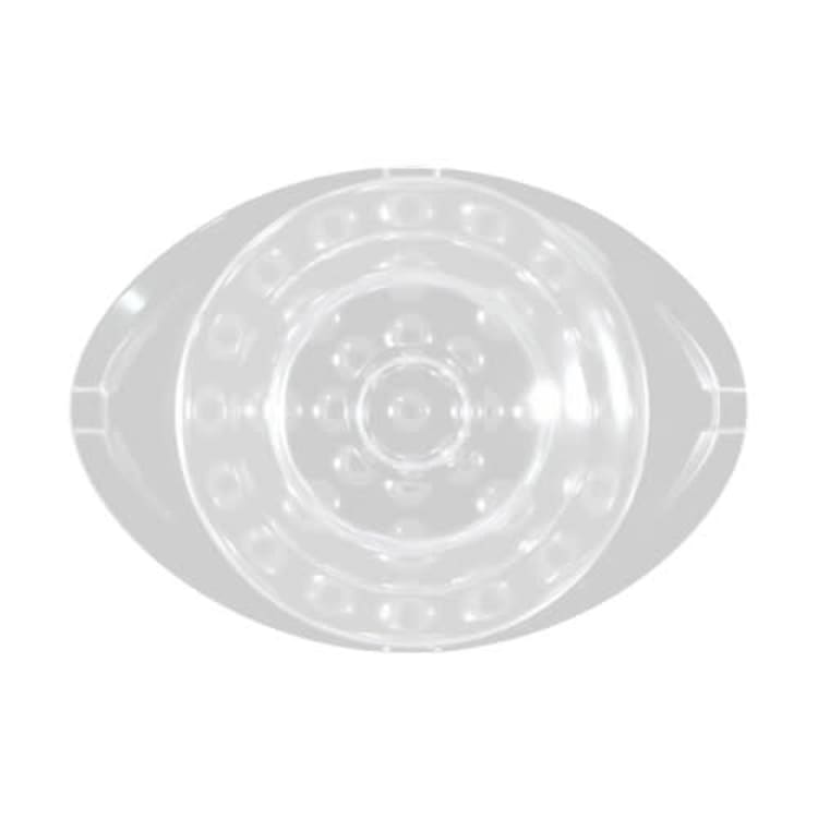 Precision Aligner Button transparant 10/PK