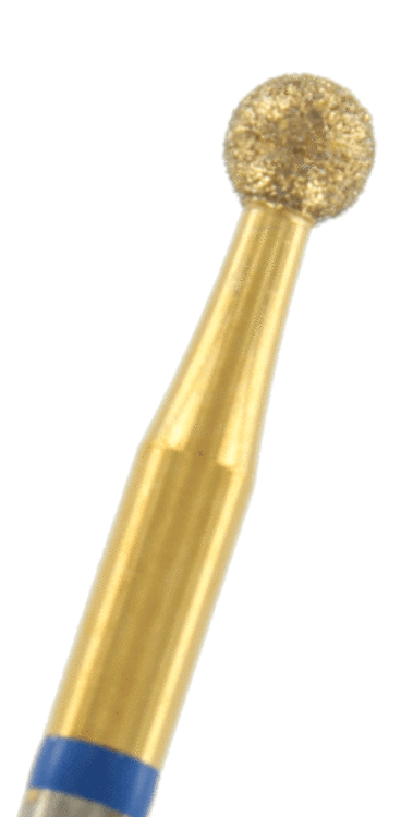 GOLD-Diamant Kugel Körnung: Blau (standard, 1 Packung á 5 Stück)