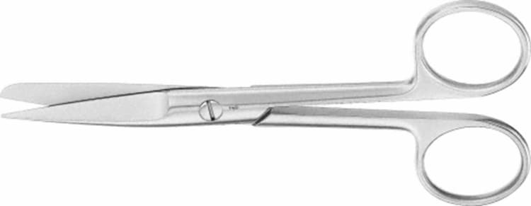 Schere chirurg. gerade SP/ST 130mm