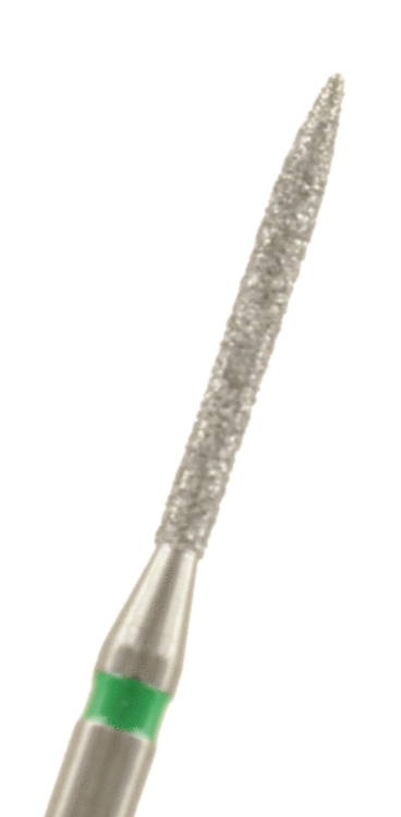 Diamant Flamme Körnung: Grün (grob, 1 Packung á 5 Stück)