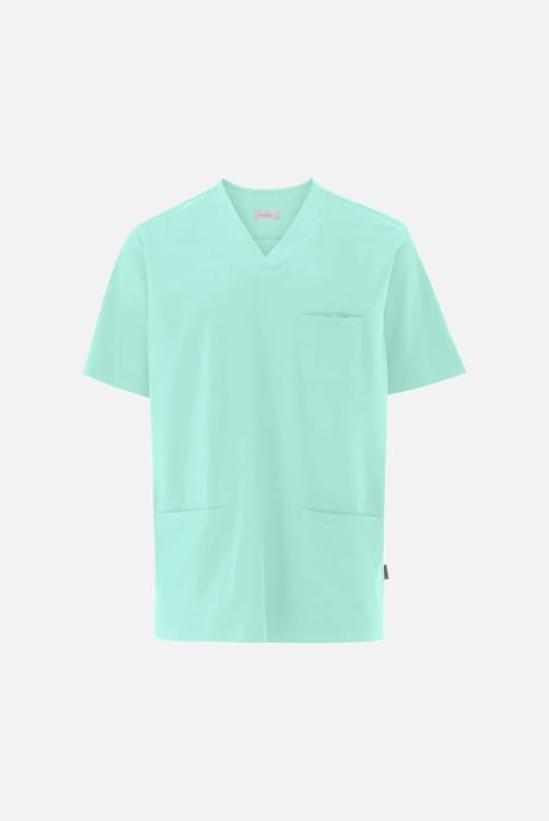 Van Laack Herren Tunic MWM-S13-P With Piped Pocket Mint L