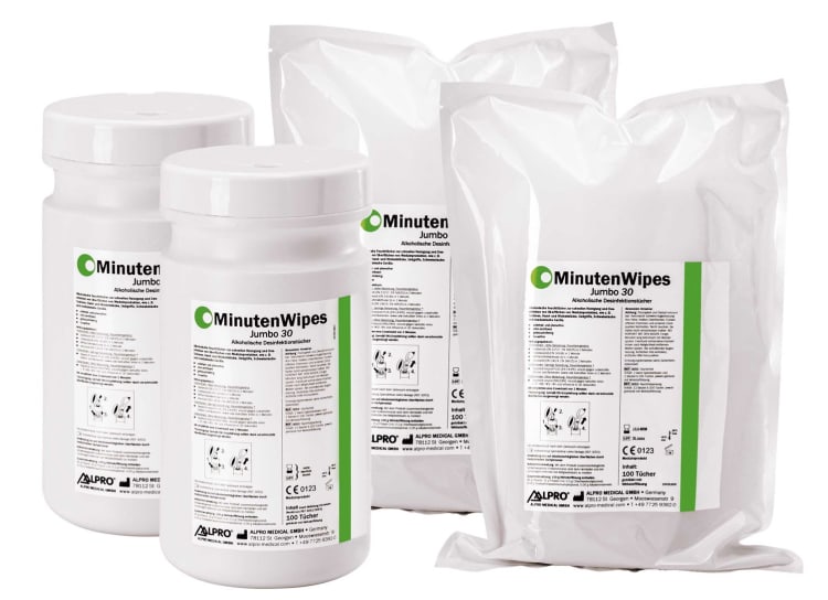 MinutenWipes Jumbo 30, StarterSet