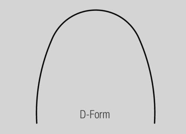 NiTi Super Elastic archwires Damon® Form 10/PK, .012, upper/lower