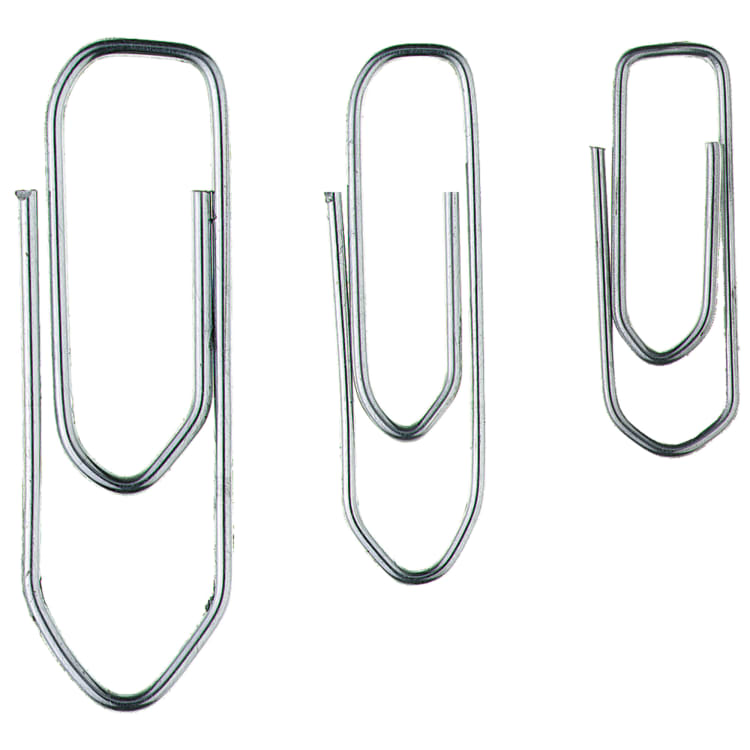 Alco letter clip 26 mm square nickel-plated 1,000 pieces