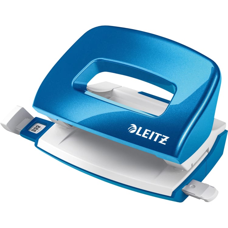 Leitz hole punch Mini NeXXt WOW max. 10 sheets blue