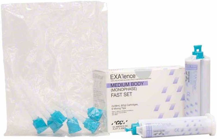 GC Exa'lence Medium Body Fast 2x48ml Kartuschen