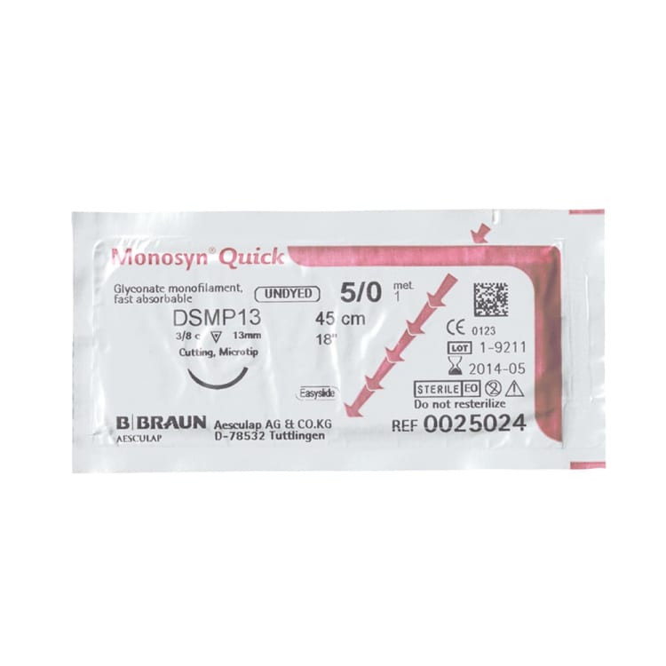 Monosyn Quick ungef.3/0 HR22 45cm 3Dtz