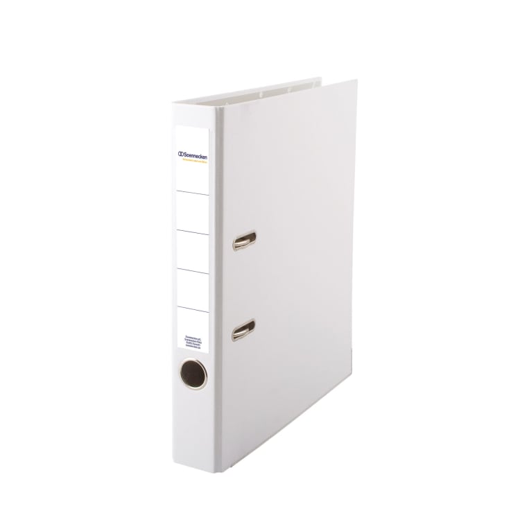 Soennecken ring binder A4 50 mm PP white