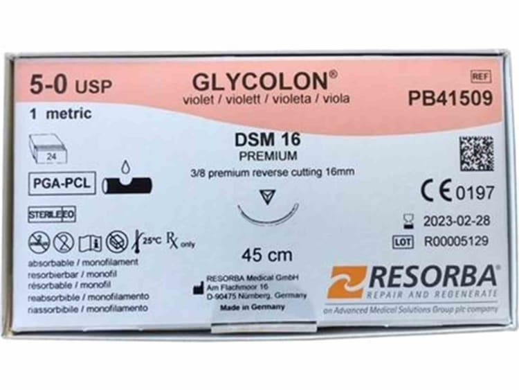 Glycolon violett 4/0 DS18 2Dtz