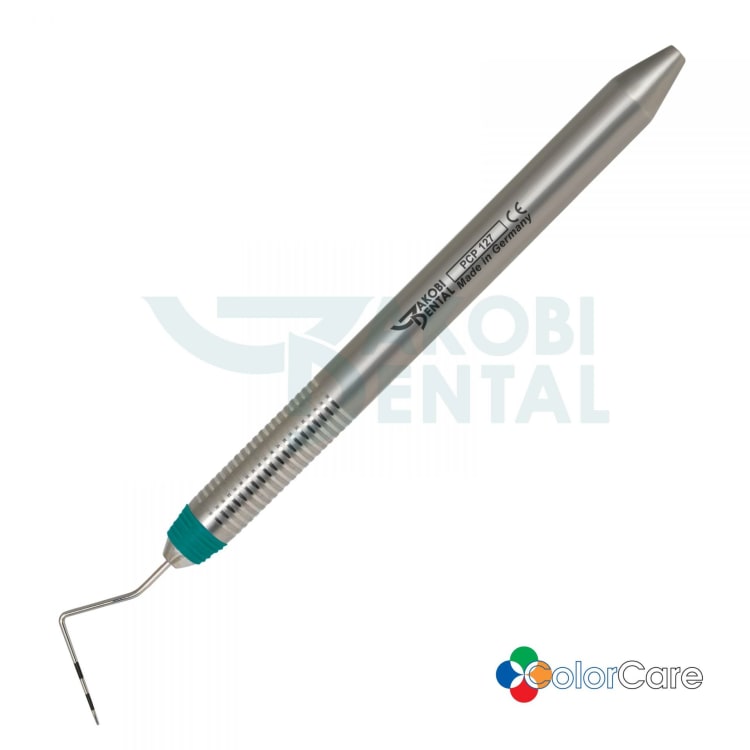 Probe PCP 12, Marking: 3-6-9-12, ColorCare handle # 7, Colour: green, stainless steel