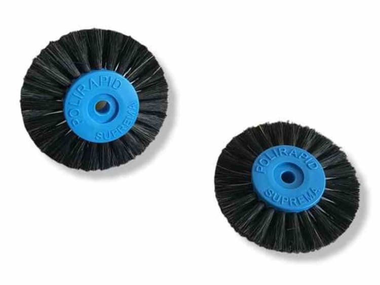 Polirapid Suprema Round Brush 2-Row With Kunststoffkern Pointed