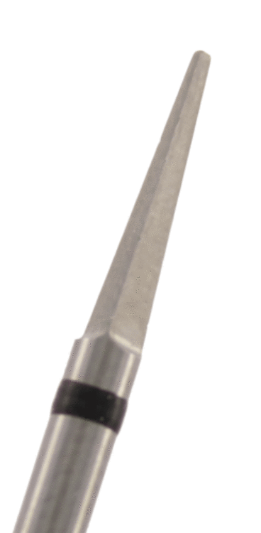 Hartmetall Dreikantstichfräse (1 Packung á 5 Stück)