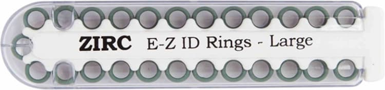 EZ-ID Markierungsringe groß grün 25St