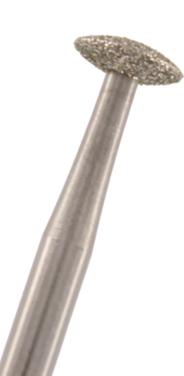 Diamant Linse Körnung: Blau (standard, 1 Packung á 5 Stück)