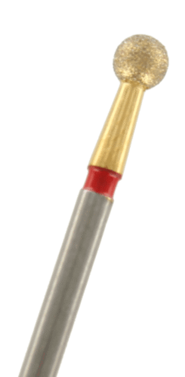 ZD-Diamant Kugel Körnung: Rot (fein, 1 Packung á 5 Stück)