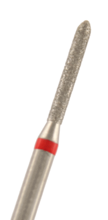 Diamant Torpedo Körnung: Rot (fein, 1 Packung á 5 Stück)