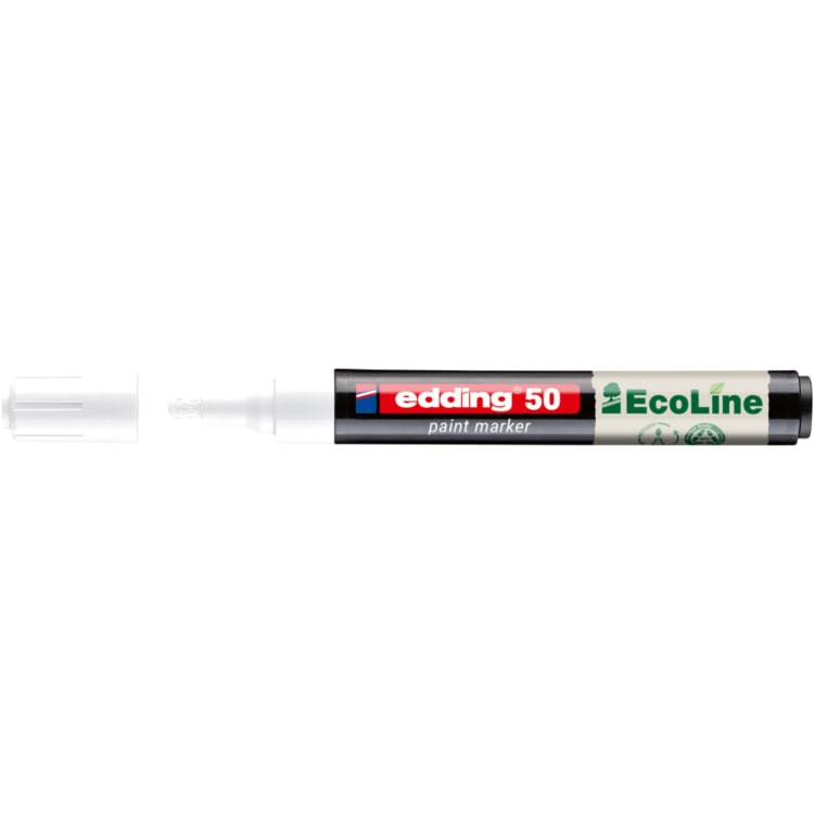 edding paint marker EcoLine 2-3 mm bullet tip white