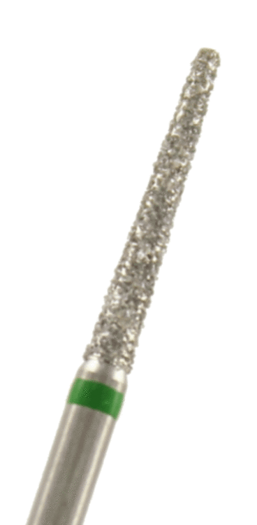 Diamant konisch Körnung: Grün (grob, 1 Packung á 5 Stück)