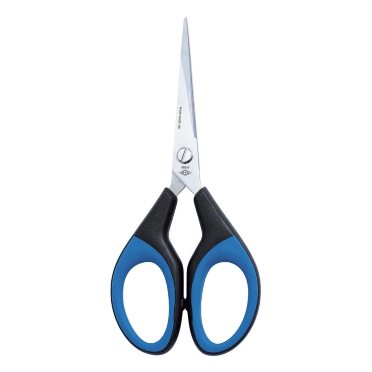 Wedo scissors Softcut 5.5 inch 15.2 cm stainless steel rubber grip