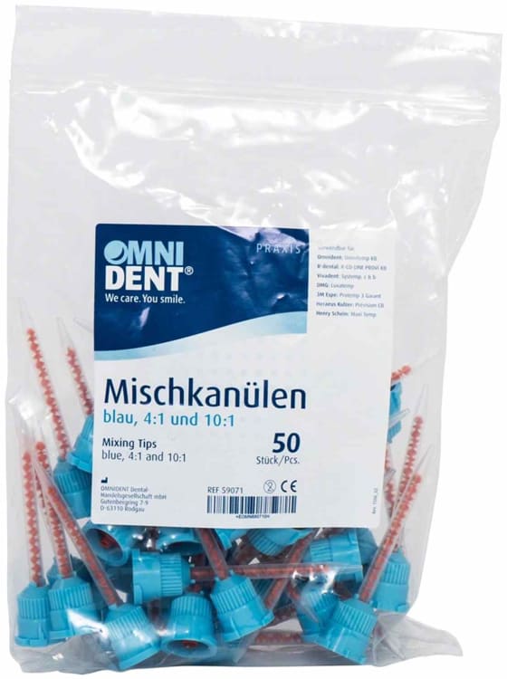 Omnident Omni Mixing Tips 4:1 / 10:1 Blue / Orange