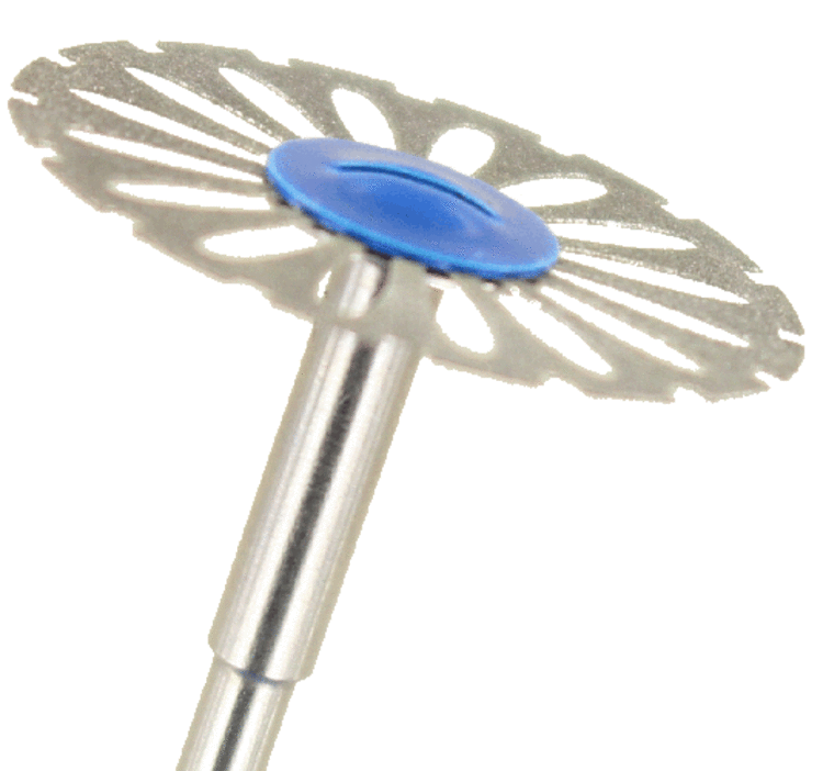 Diamantscheibe (0.2 mm) Körnung: Blau (standard, 1 Packung á 1 Stück)