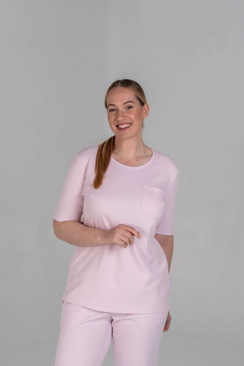 Van Laack T-Shirt 1/2 Arm MWW-S3 Cotton Candy XL