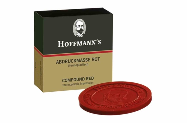 Hoffmann's Abdruckmasse rot Platten 6St