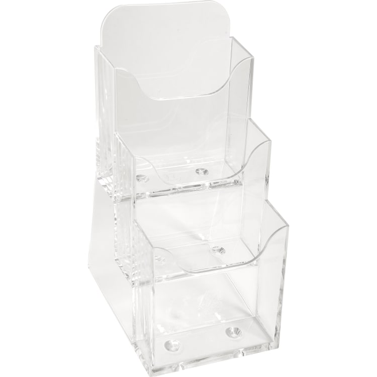Exacompta literature holder 3 compartments DL