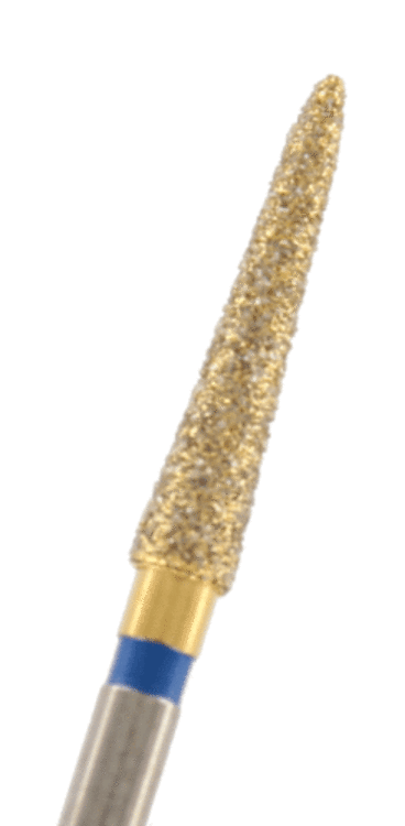 ZD-Diamant Torpedo konisch Körnung: Blau (standard, 1 Packung á 5 Stück)