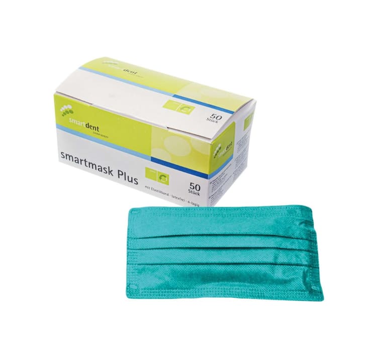 Smartdent Smartmask Plus Face Mask Turquoise
