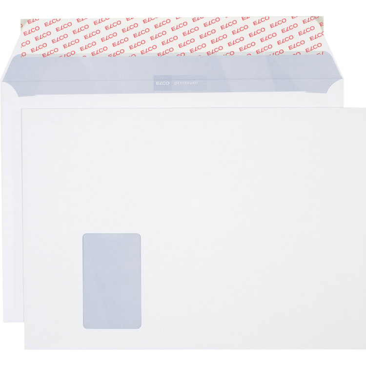 Elco envelope Office C4 with window 100 g 10 pieces white