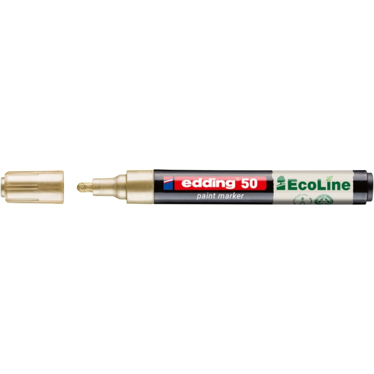 edding paint marker EcoLine 2-3 mm bullet tip gold