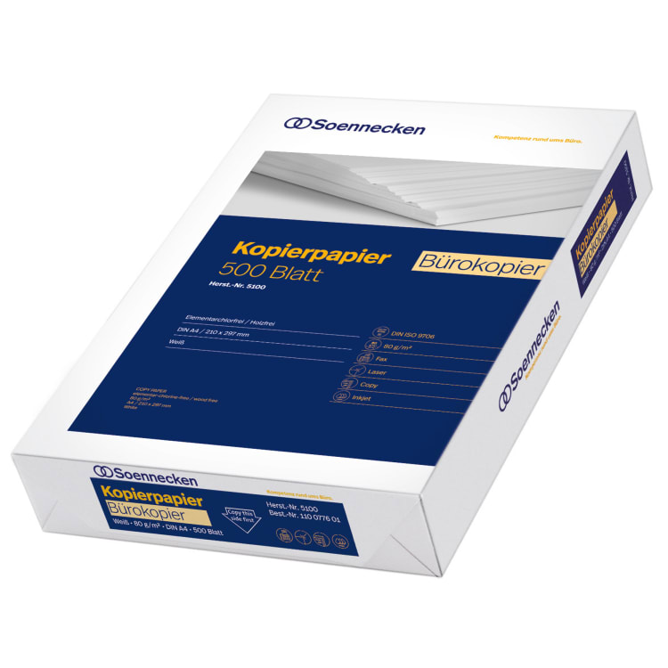 Soennecken copy paper A4 80 g 500 sheets white