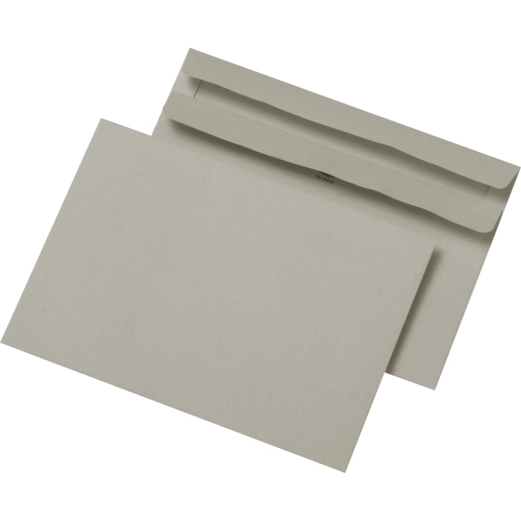 MAILmedia envelope C6 without window self-adhesive 1,000 pieces grey