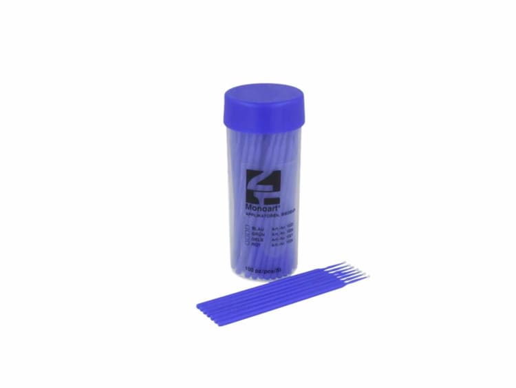 Monoart Applikatoren blau 100St